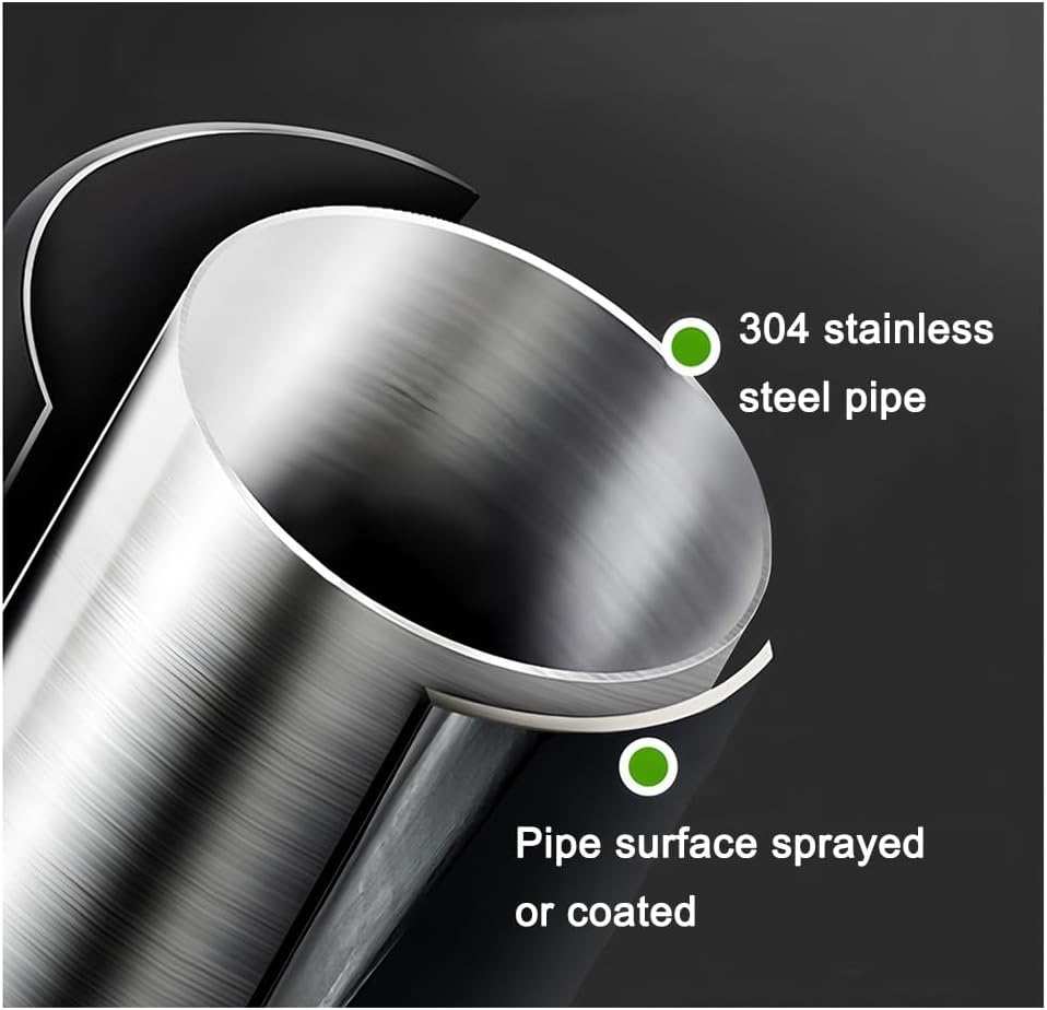 Stainless Steel Garden Arch, Pavilion Plants Support Archway, Outdoor Arch Tunnel Trellis for Climbing Plant, for Courtyard, Event Decoration,Outdoor Wedding Party (Black 2.8x0.55x2.7 m)