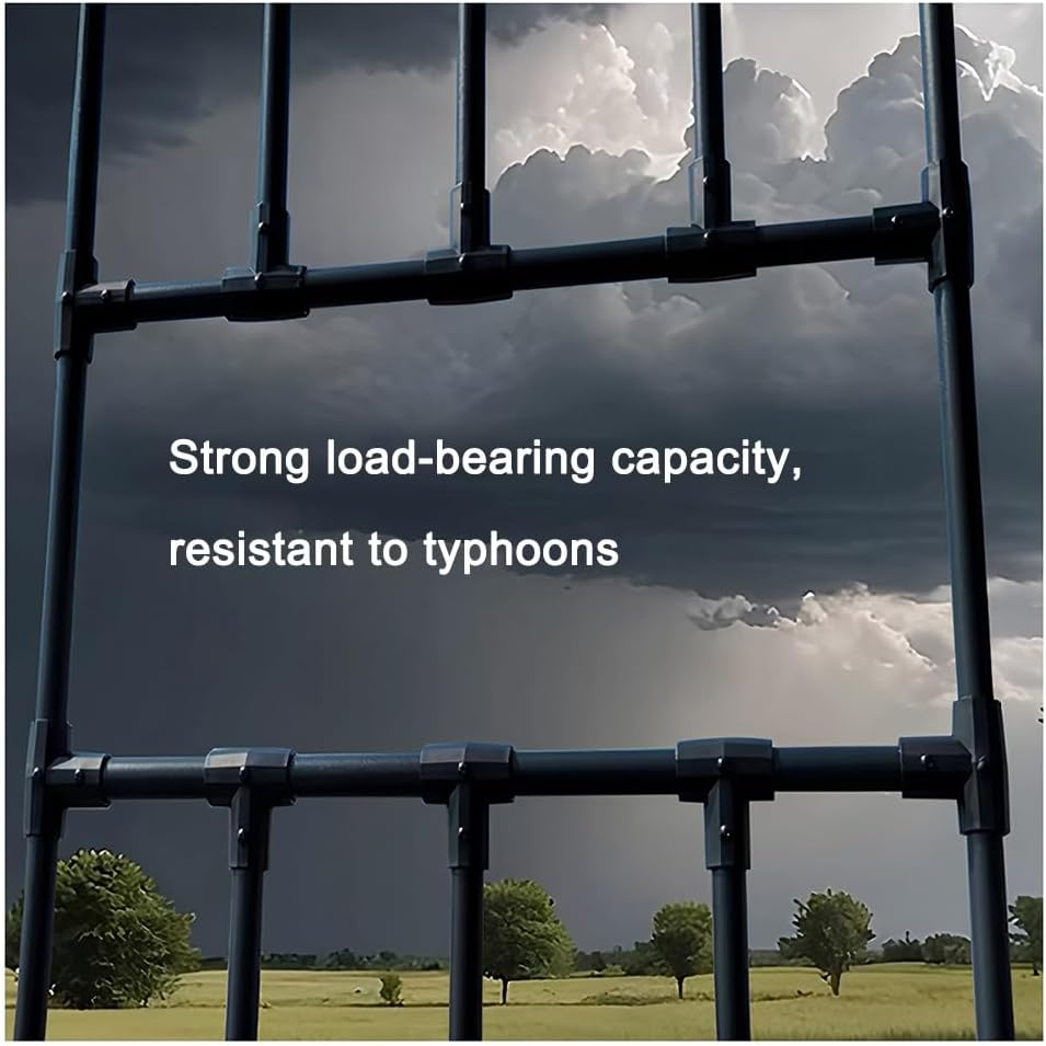 Stainless Steel Garden Arch, Pavilion Plants Support Archway, Outdoor Arch Tunnel Trellis for Climbing Plant, for Courtyard, Event Decoration,Outdoor Wedding Party (Black 2.8x0.55x2.7 m)