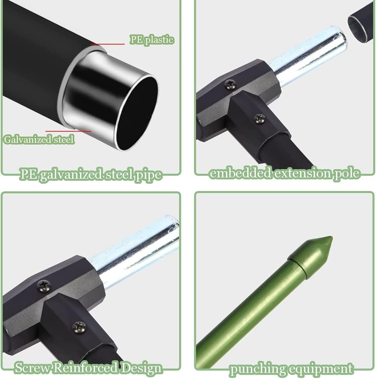 Large Metal Garden Arch, Rose Arch, Heavy Duty Strong Tubular Arbour, for Roses Climbing Plants Support Archway Garden Decoration,1.2m to 3m,Black-150×240cm