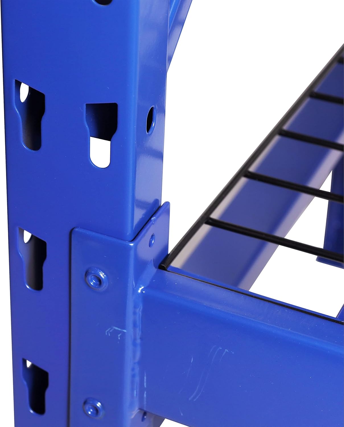 Pro-Lift Garage Storage Shelves - Heavy Duty 4-Tier Adjustable Metal Wire Shelving Units with 8000 lbs Total Capacity for Garage Basement Racking Organization - 72" H X 77" W X 24" D